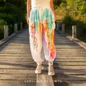 Joggers with art Carolina De Cunto  